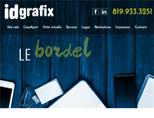 Tablet Screenshot of idgrafix.com